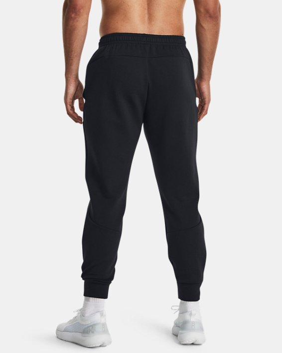 Pantalones de entrenamiento UA Unstopabble Fleece para hombre, Black, pdpMainDesktop image number 1